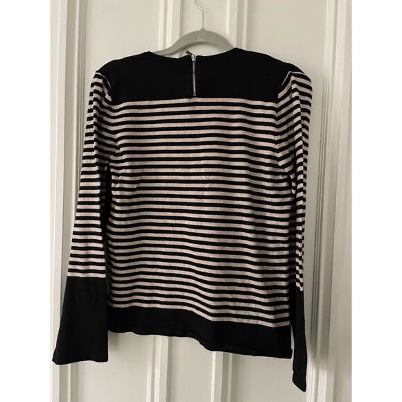 Premise black and beige striped sweater M - Picture 4 of 4